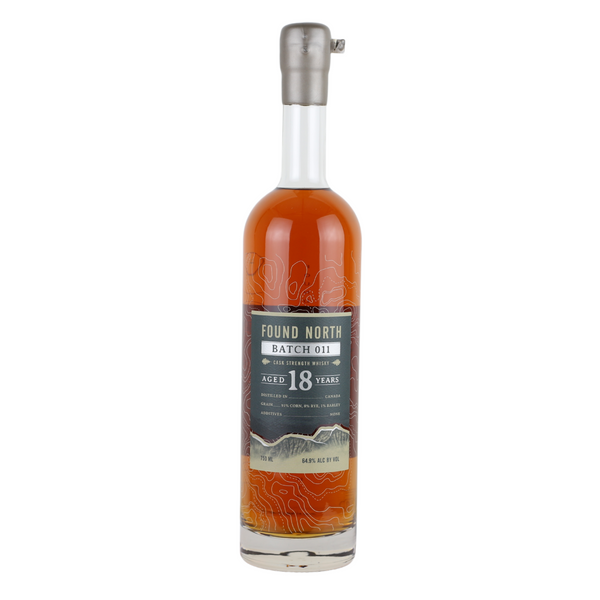 d&m Found North 18 Year Batch 011 Cask Strength Canadian Whisky