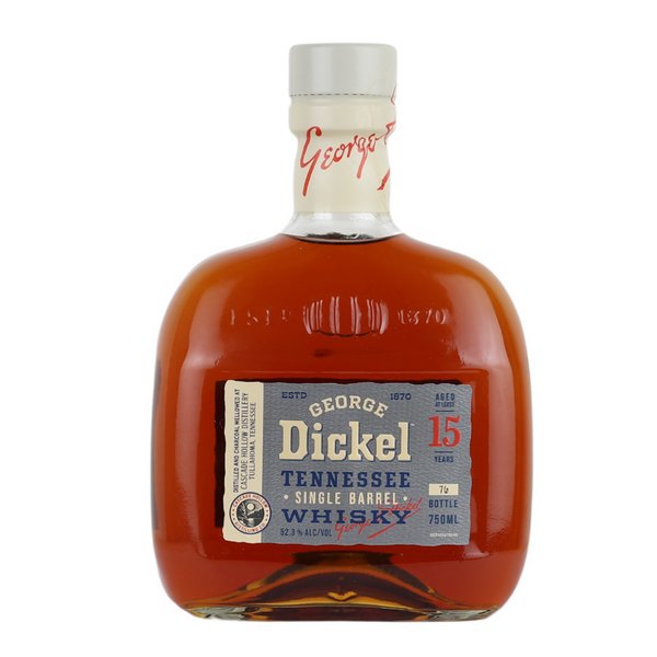 d&m George Dickel 15 Year Single Barrel 104.6 Tennessee Whiskey SBP