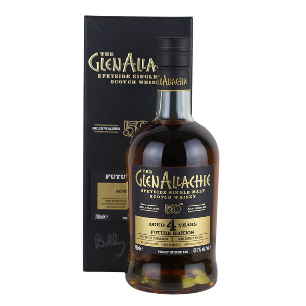 d&m Glenallachie 4 Year Peated Billy Walker's 50th Anniversary Single Malt