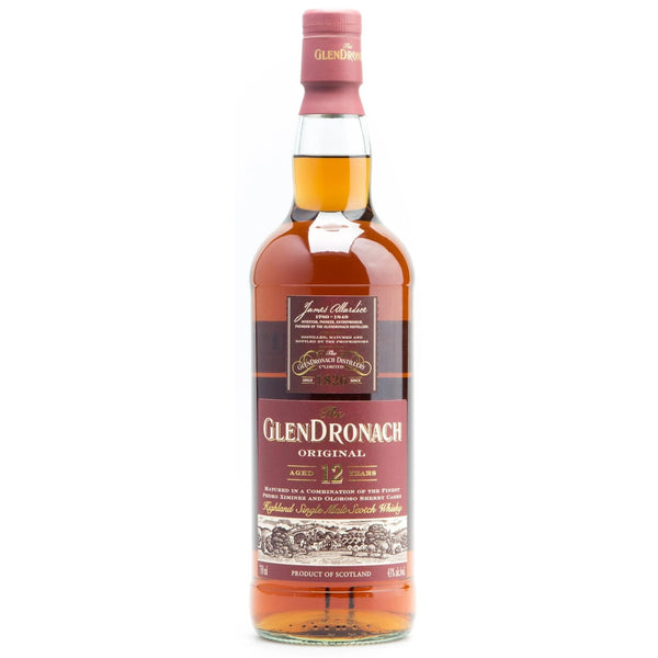 d&m Glendronach 12 Year Original Single Malt Scotch Whisky