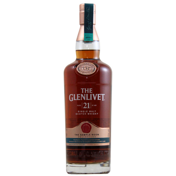 d&m Glenlivet 21 Year The Sample Room Collection Single Malt Whisky