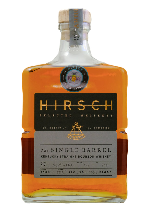d&m Hirsch D&M Single Barrel Kentucky Straight Bourbon Whiskey