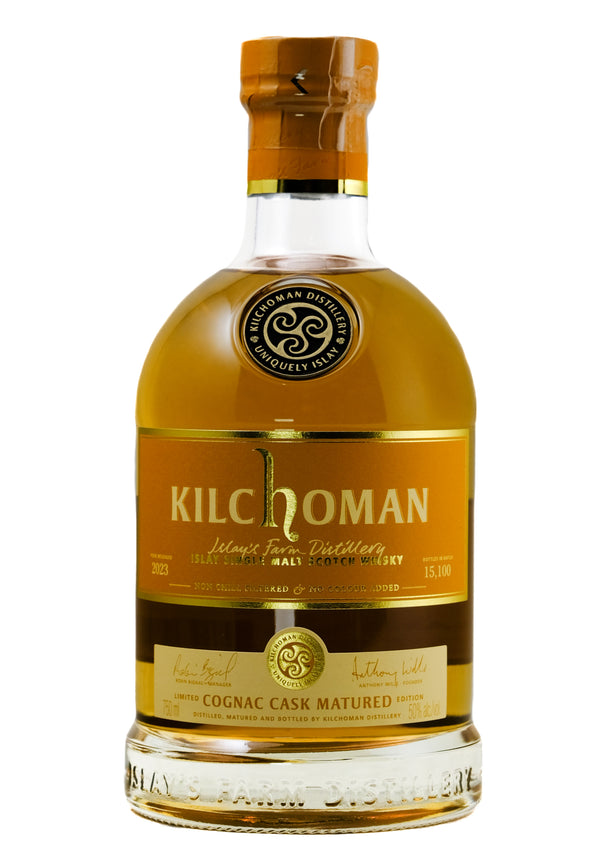 d&m Kilchoman Cognac Cask Matured Single Malt Scotch Whisky