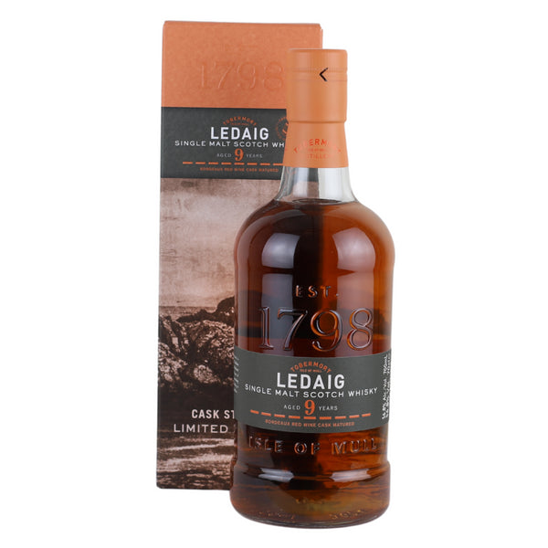 d&m Ledaig 9 Year Cask Strength Bordeaux Cask Matured Single Malt