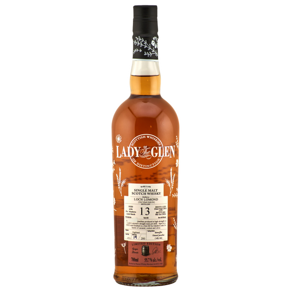 d&m Loch Lomond 13 Year Lady of the Glen Single Malt Scotch Whisky
