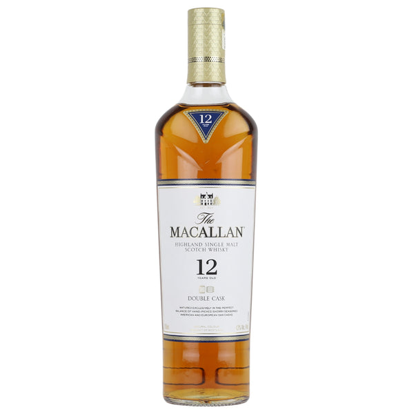 d&m Macallan 12 Year Double Cask Single Malt Scotch Whisky