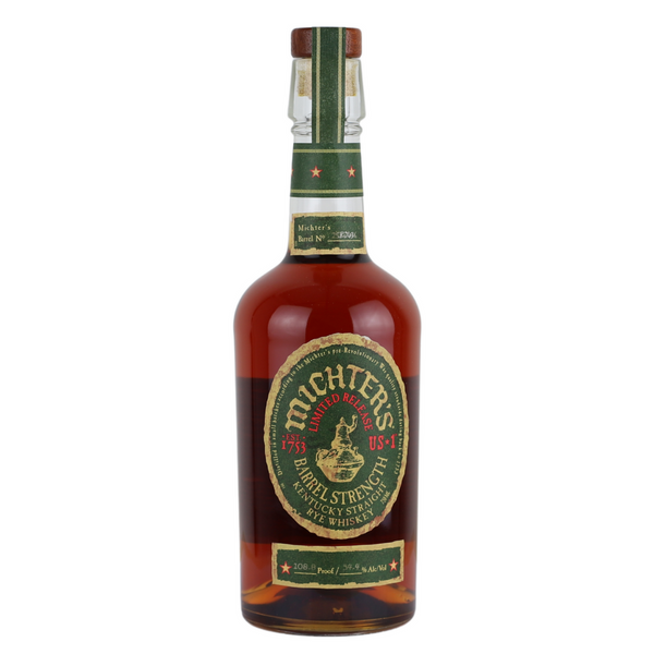 d&m Michter's Barrel Strength Kentucky Straight Rye Whiskey