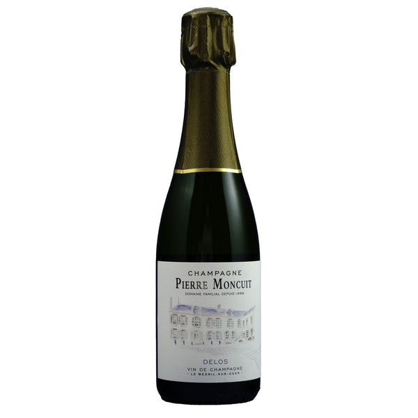 d&m Pierre Moncuit Delos Blanc de Blancs Brut Champagne 375mL