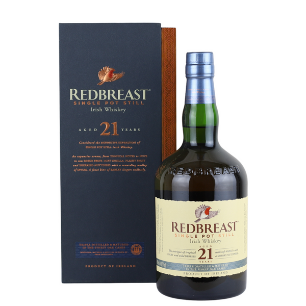 d&m Redbreast 21 Year Single Pot Still Irish Whiskey