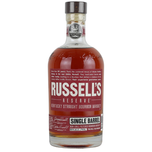 d&m Russell's Reserve Single Barrel Kentucky Straight Bourbon Whiskey