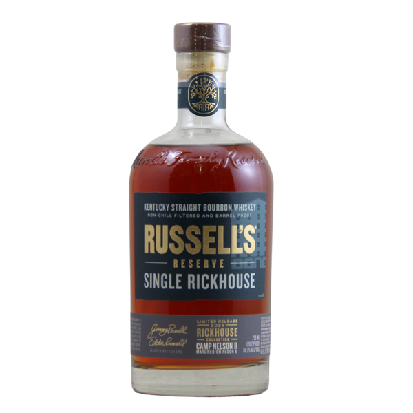 d&m Russell's Reserve Single Rickhouse Camp Nelson B Bourbon