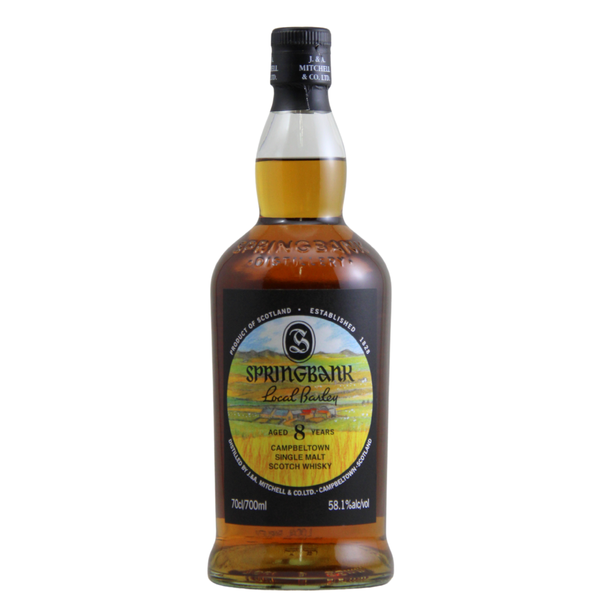 d&m Springbank 8 Year Local Barley Single Malt Scotch Whisky