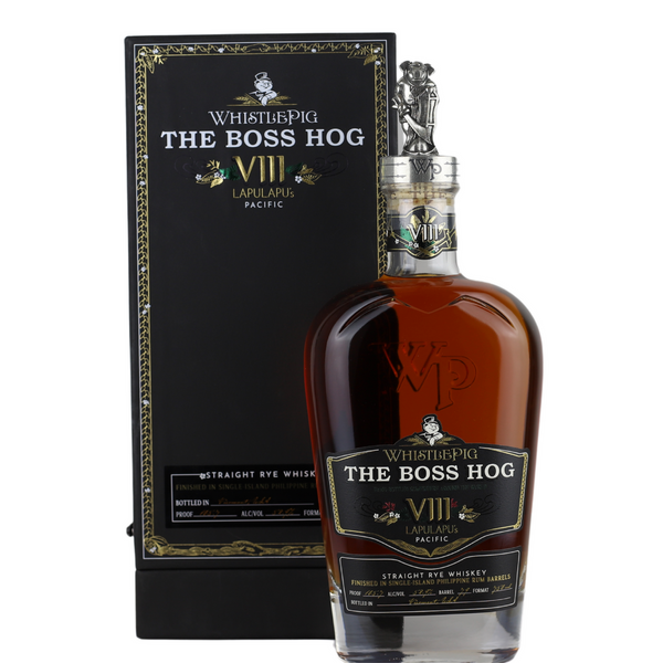 d&m Whistle Pig Boss Hog VIII Rye Whiskey - LapuLapu's Pacific