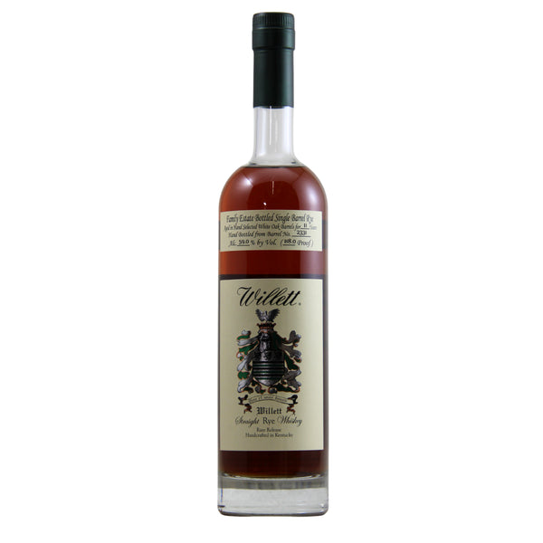 d&m Willett Family Estate 11 Year Single Barrel Rye #2331 Bad Moon A Ryesing