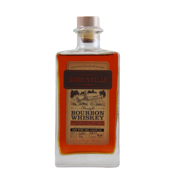 d&m Woodinville 2022 Cask Strength Bourbon Whiskey D&M