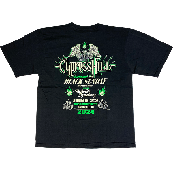 Cypress Hill “Black Sunday With The Nashville Symphony” GLOW-IN-THE-DARK T-Shirt
