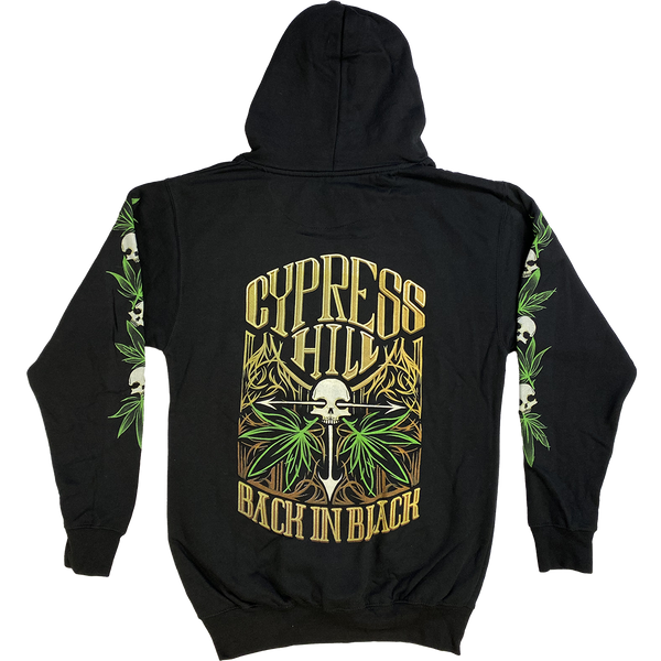 Cypress Hill Cypress Hill "Back In Black" Pullover Hoodie