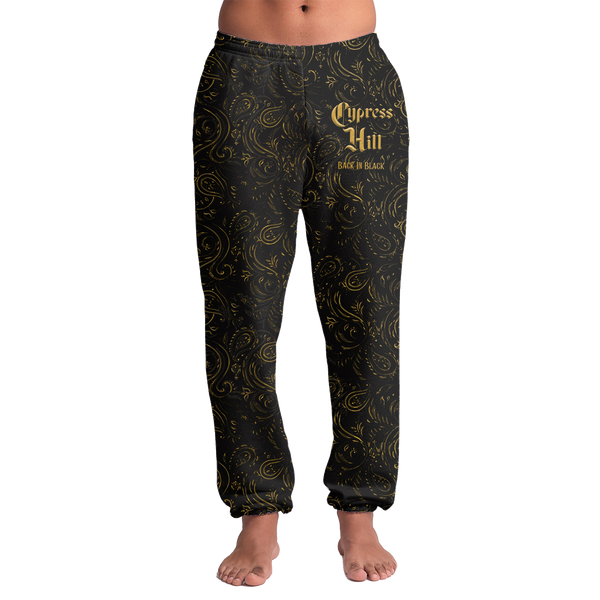 cypress hill Back in Black Relaxed Sweatpant