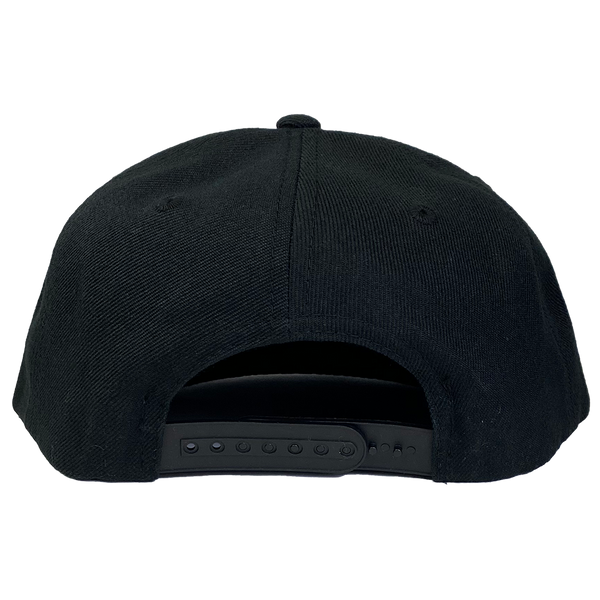 Cypress Hill "Blunted Text" Snapback Hat In Black