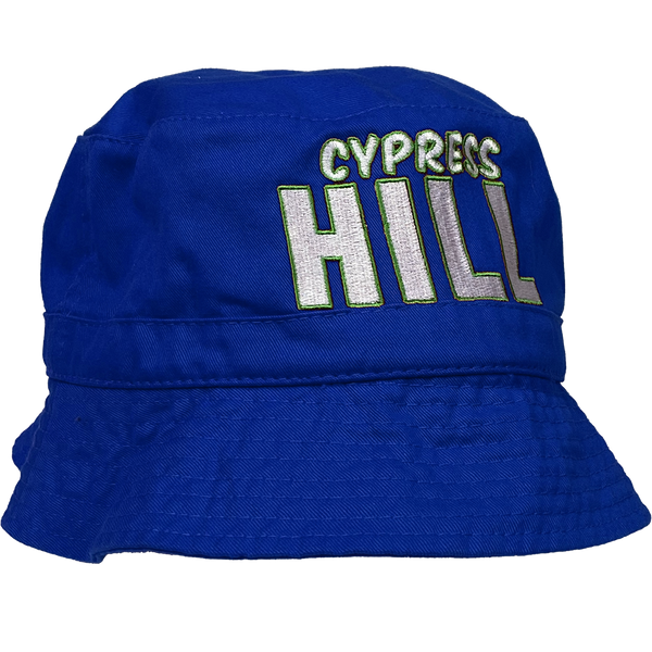 Cypress Hill "Classic Stack" Bucket Hat In Blue