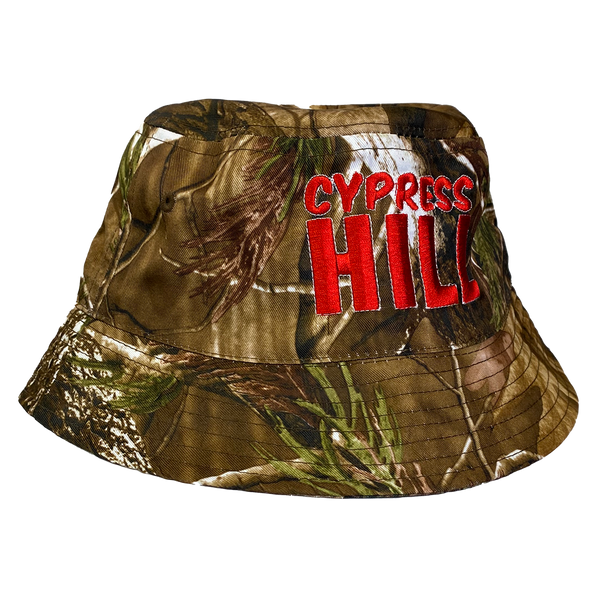 Cypress Hill "Classic Stack" Bucket Hat In Leaf Camo