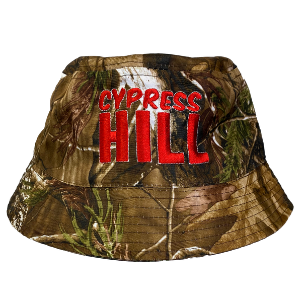 cypress hill "Classic Stack" Bucket Hat in Leaf Camo