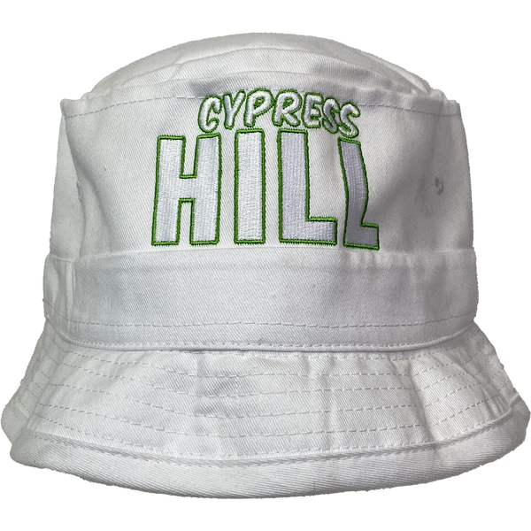 cypress hill "Classic Stack" Bucket Hat In White