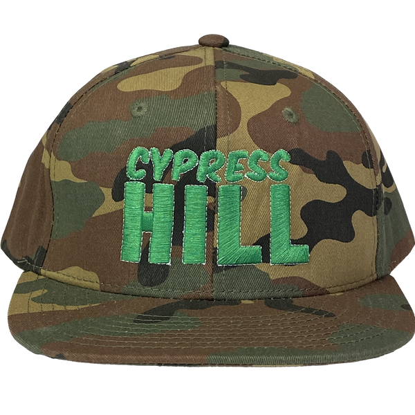 Cypress Hill "Classic Stack" Snapback Hat In Camo