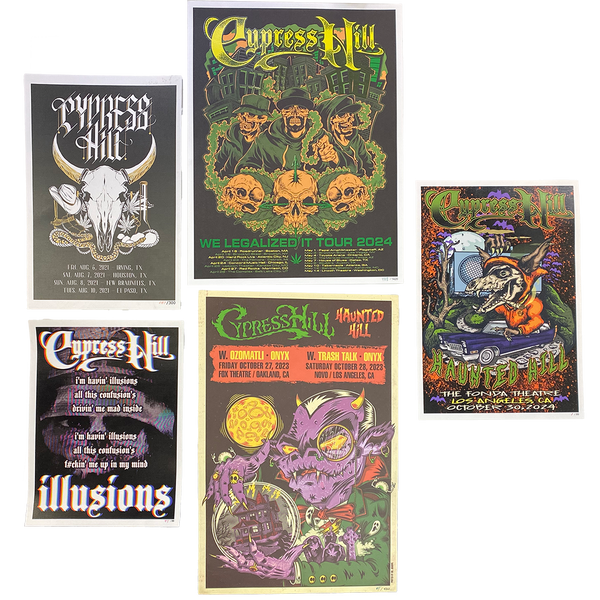 Cypress Hill Cypress Hill Mystery Poster Bundle