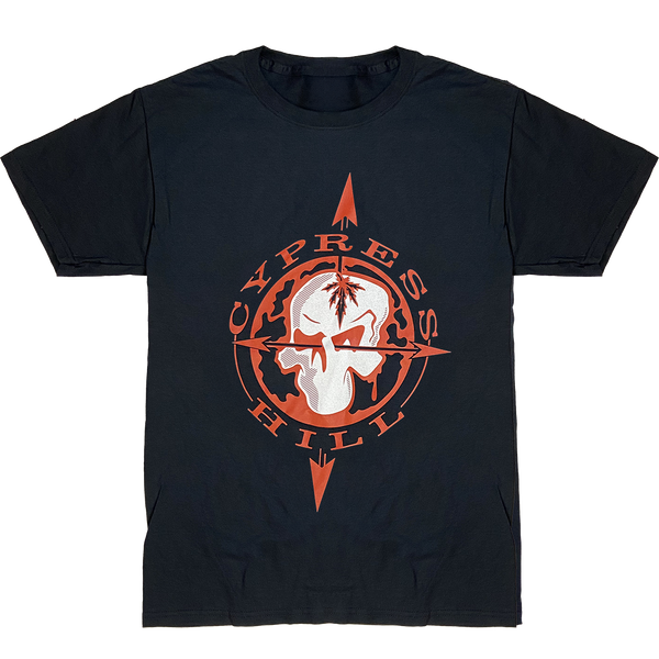 cypress hill Cypress Hill "Skull N Compass" T-Shirt