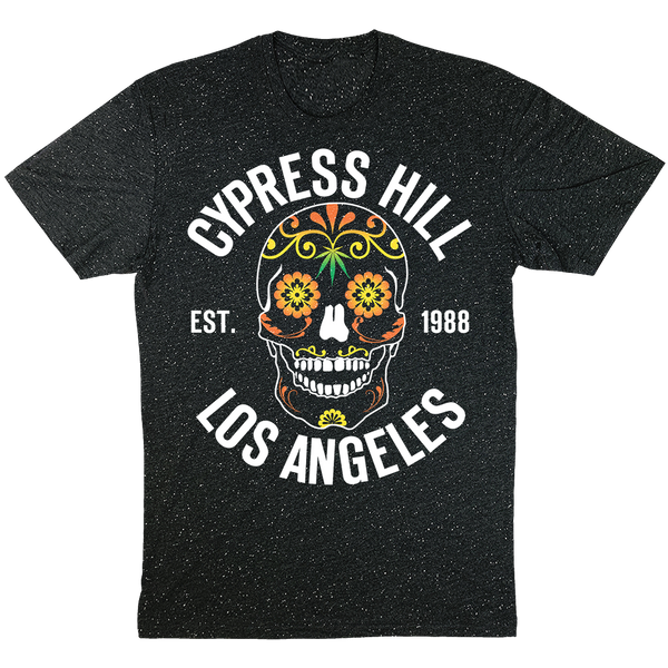 cypress hill Cypress Hill "Day of the Dead" T-Shirt in Confetti Black