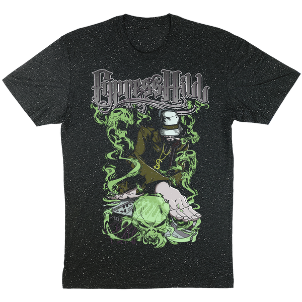 cypress hill Cypress Hill "DJ Muggs" T-Shirt in Confetti Black
