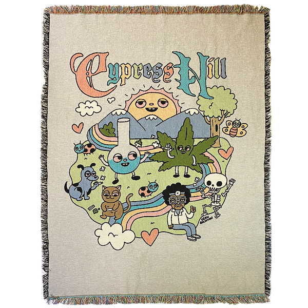 cypress hill Happy Time Woven Blanket