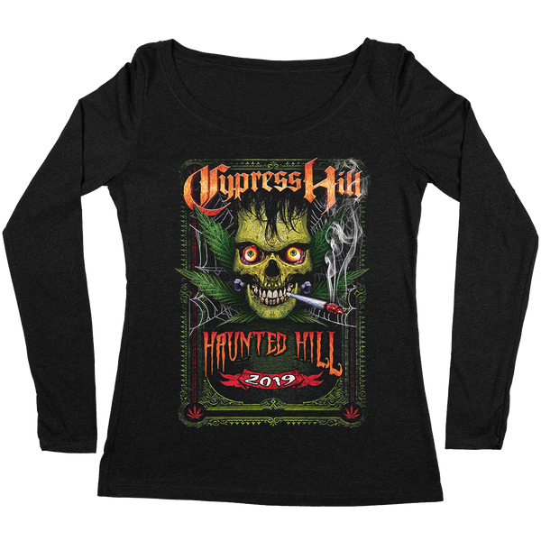 cypress hill Cypress Hill "Haunted Hill 2019" Women's Long Sleeve T-Shirt