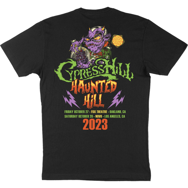 Cypress Hill Cypress Hill "Haunted Hill 2023" Event T-Shirt