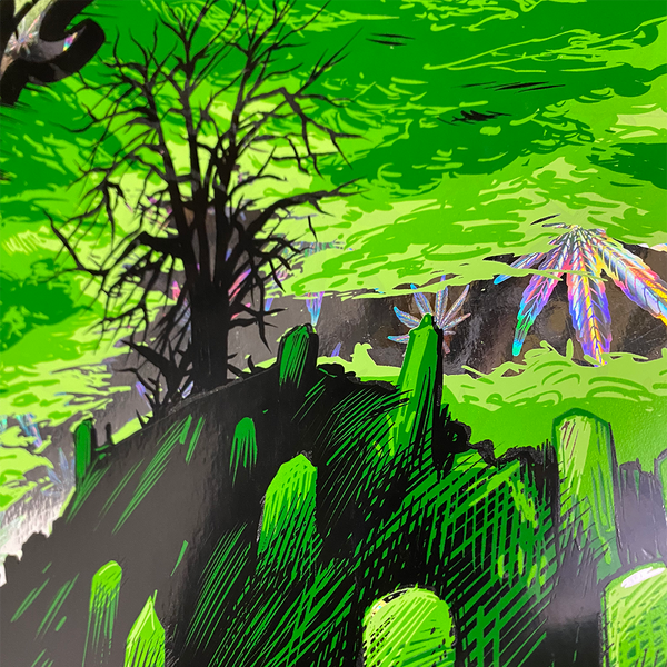 Cypress Hill Cypress Hill "Haunted Hill 2023" Limited Edition Maxxer Foil Poster