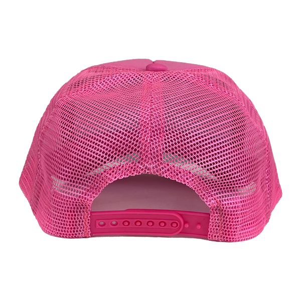 Cypress Hill Cypress Hill "LA Blue" Trucker Hat In Pink