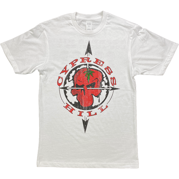 cypress hill Cypress Hill "OG Skull N Compass" T-Shirt