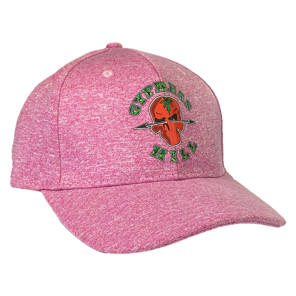Cypress Hill Cypress Hill "Phuncky" Curved Bill Adjustable Baseball Hat In Pink