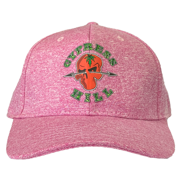 cypress hill Cypress Hill "Phuncky" Curved Bill Adjustable Baseball Hat in Pink