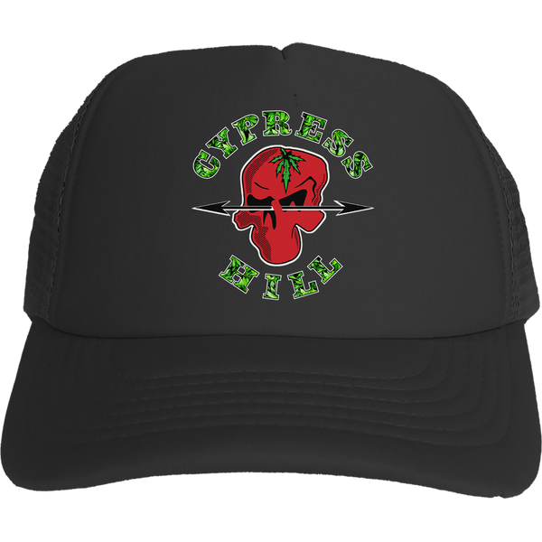 cypress hill "Phuncky" Trucker Hat in Black
