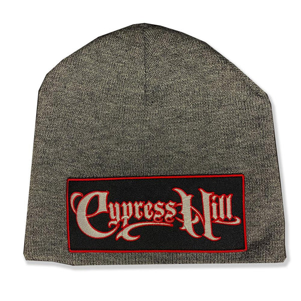 cypress hill Cypress Hill "Script Logo" Beanie in Heather Grey