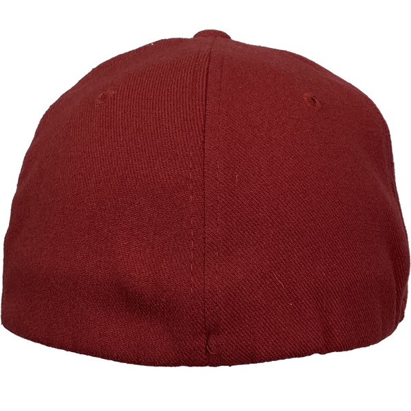 Cypress Hill "Script Logo" Fitted Hat In Crimson