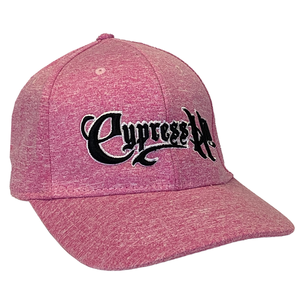 Cypress Hill Cypress Hill "Script Logo" Pink Baseball Hat