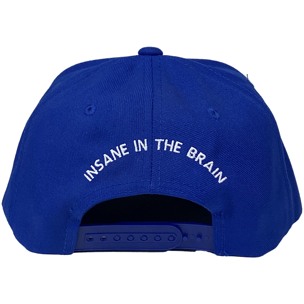 Cypress Hill Cypress Hill "Script Logo" Snapback Hat In Blue