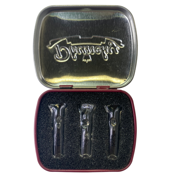 Cypress Hill Flat Clear Classic (8mm) Phuncky Feel Tips - Set Of 3