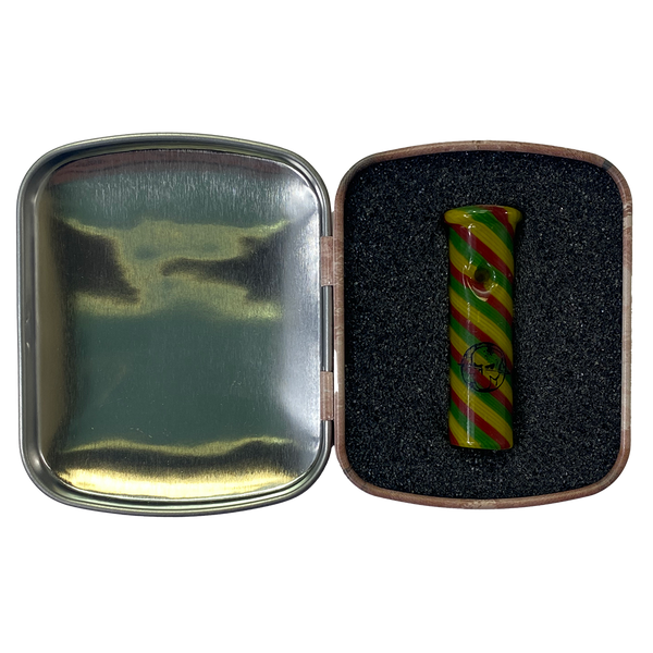 Cypress Hill "Rasta Vibe" Phatty (10mm) Hand Blown Glass Phuncky Feel Tip