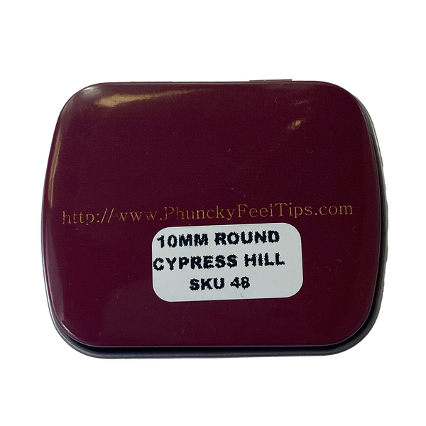 Cypress Hill Round Clear Phatty (10mm) Phuncky Feel Tips - Set Of 3