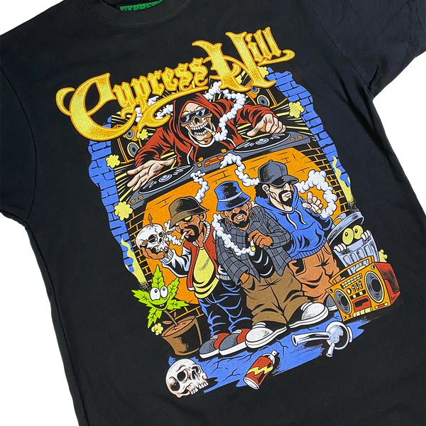 Cypress Hill "We Legalized It Tour 2024" Illustrated Event T-Shirt