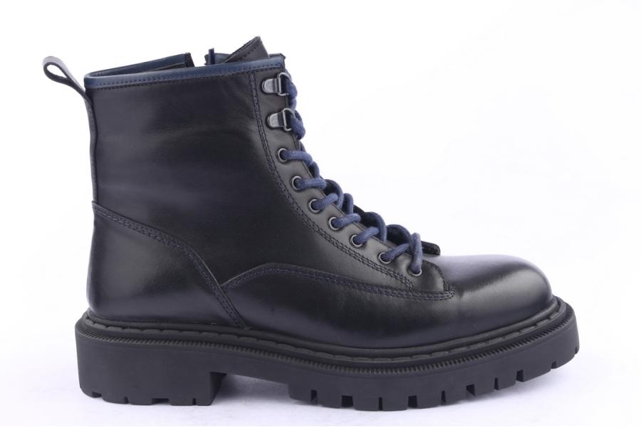 d.moro shoes Men Leather Ankle Boots for Winter: M010 Black (Wholesale)
